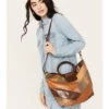 Hobo Women's Sheila Patchwork Leather Large Satchel